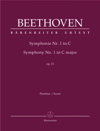Symphony No.1 in C, Op.21 (Urtext). : Large Score Paperback: (Barenreiter)