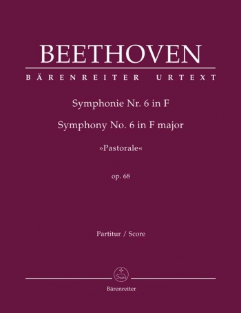 Symphony No.6 in F, Op.68 (Pastoral) (Urtext). : Large Score Paperback: (Barenreiter)