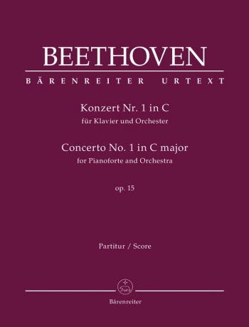 Piano Concerto No.1 In C Major, Op.15 (Urtext). : Large Score Paperback: (Barenreiter)