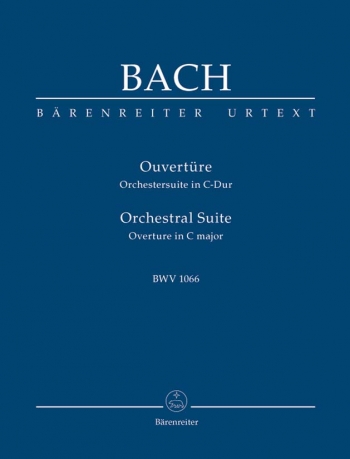 Overture (Suite) No.1 in C (BWV 1066) (Urtext) Study score (Barenreiter)