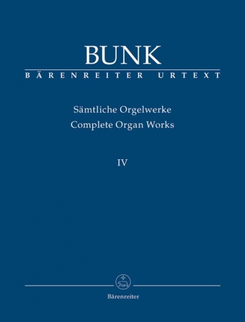 Organ Works Vol.4, Op.43, Op.49, Op.54, Op.57 (Urtext). : Organ: (Barenreiter)