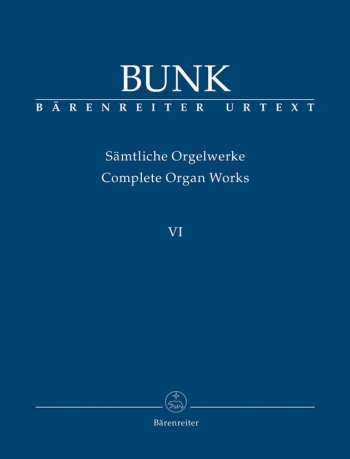 Organ Works Vol.6 (Works without opus number) (Urtext). : Organ: (Barenreiter)
