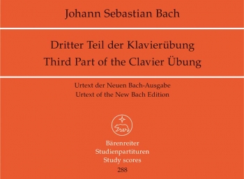 Duets (4) from the Clavieruebung, Part 3 (BWV 802-805) (Urtext). Study score (Barenreiter)