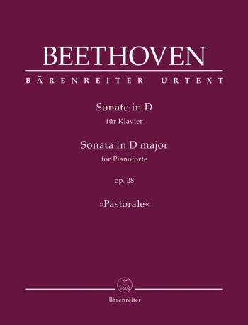 Piano Sonata D Op.28 (Pastorale) (Urtext): Piano (Barenreiter)