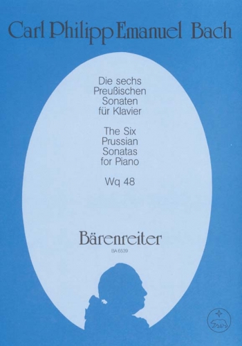 Prussian Sonatas (6) (Wq  48). : Piano: (Barenreiter)