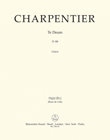 Te Deum H 148 (Urtext). : Choral: (Barenreiter)