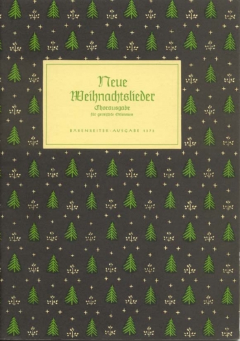New Christmas Songs (G).  Choral edition. : Choral: (Barenreiter)