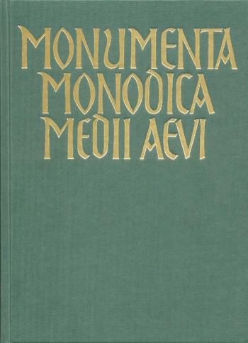 Monumenta Monodica Medii Aevi. Volume 8. Alleluia-Melodien II from 1100.: Choral: (Barenreiter)