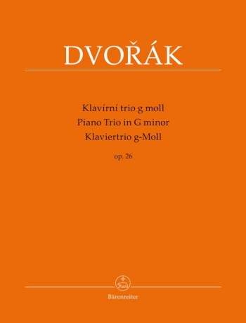 Piano Trio No.2 in G minor, Op.26. : Mixed Ensemble: (Barenreiter)
