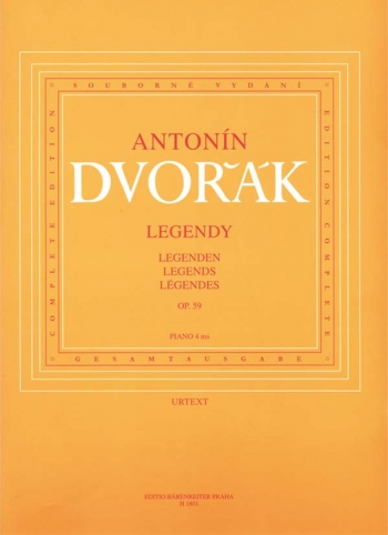 Legends, Op.59. : Piano 4 hands: (Barenreiter)