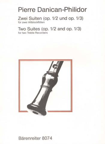 Two Suites, Op.1/2 & 3. : 2 Treble Recorders: (Barenreiter)