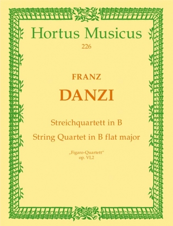 String Quartet in B-flat, Op.6/2 (Figaro Quartet). : String Quartet: (Barenreiter)