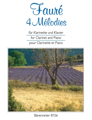 Melodies (4). : Clarinet & Piano: (Barenreiter)