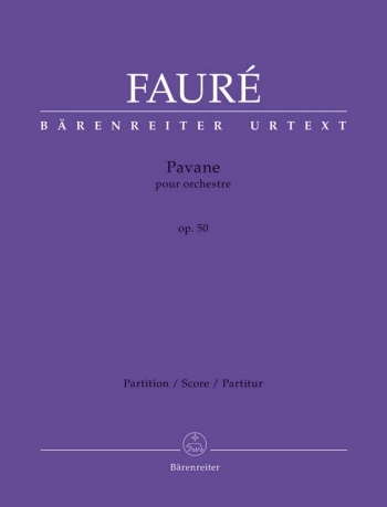 Pavane for Orchestra, Op.50 (Urtext). : Large Score Paperback: (Barenreiter)