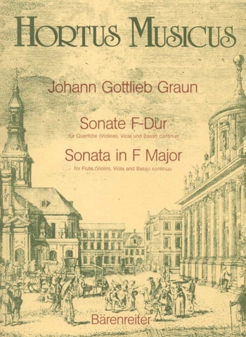 Sonata in F. : Mixed Ensemble: (Barenreiter)