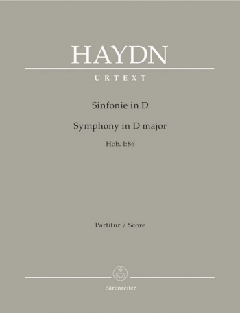 Symphony No. 86 in D (Hob.I:86) (Urtext). : Large Score Paperback: (Barenreiter)