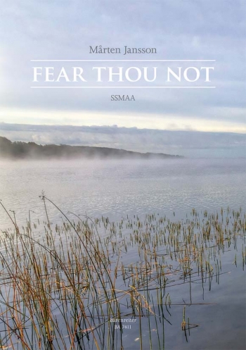 Fear Thou Not (E). : Choral: (Barenreiter)