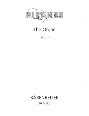 Organ, The (2000).  Hommage to Pieter Saenredam. : Organ: (Barenreiter)