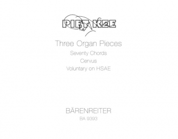 Pieces (3) (2008). : Organ: (Barenreiter)
