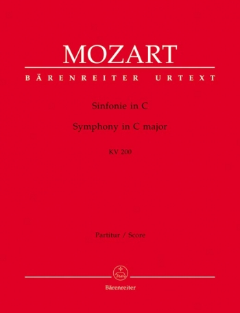 Symphony No.28 in C (K.200) (K.189k) (Urtext). : Large Score Paperback: (Barenreiter)