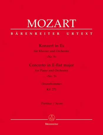 Piano Concerto No.9 Eb Major K.271 (Urtext): Large Score Paperback (Barenreiter)