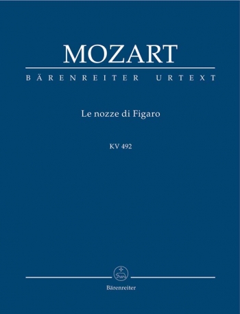 Marriage of Figaro (complete opera) (It) (K.492) (Urtext) Study score (Barenreiter)