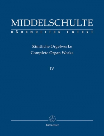 Organ Works, Vol.4 (complete) (Urtext) Original Compositions.  : Organ: (Barenreiter)