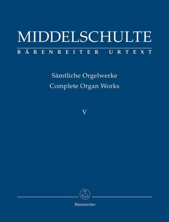 Organ Works, Vol.5 (complete) (Urtext) Original Compositions.  : Organ: (Barenreiter)