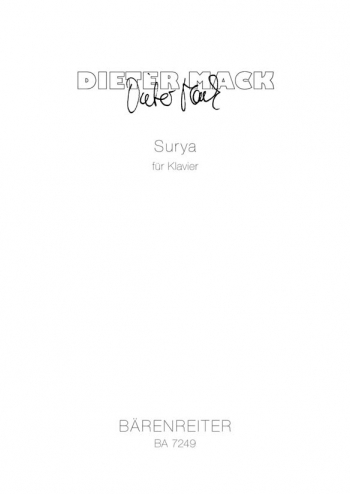 Surya (1990). : Piano: (Barenreiter)
