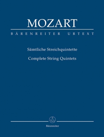 String Quintets (6) (K.174, 406, 515, 516, 593, 614) (Urtext). Study score (Barenreiter)