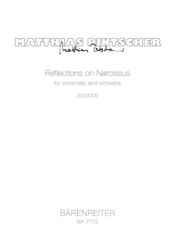 Reflections on Narcissus for Violoncello & Orchestra (2004/2005). : Large Score Paperback: (Barenrei