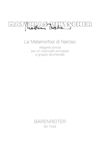 La Metamorfosi di Narciso (1992). : Study score: (Barenreiter)
