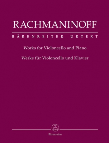 Violoncello Works (Sonata, Op.19; Prelude, Op.2; Lied) (Urtext). : Cello: (Barenreiter)