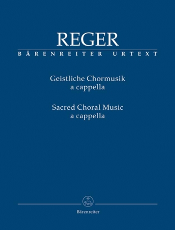 Sacred Choral Music a cappella (G) (Urtext).  : Choral: (Barenreiter)