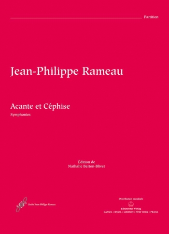 Acante et Cephise ou La sympathie (RCT 21). Symphonies (Urtext). : Large Score Paperback: (Barenreit