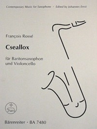 Cseallox (1993). : Saxophone: (Barenreiter)