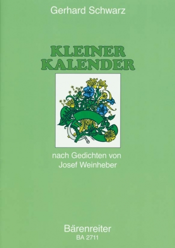 Kleiner Kalender (12 Choral Songs) (G). : Choral: (Barenreiter)