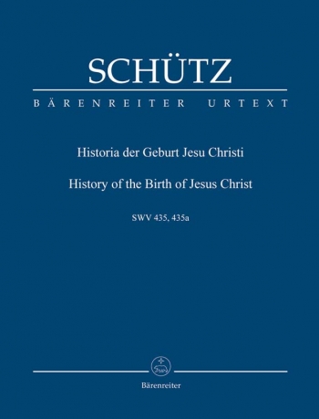 Historia der Geburt Jesu Christi (Christmas Oratorio) (SWV 435). Study score (Barenreiter)