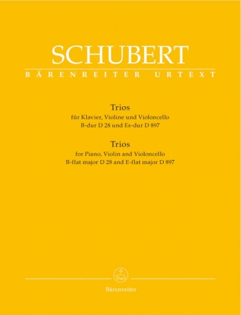 Piano Trios in B-flat (D.28); E-flat (D.897), Op.post.148 (Urtext). : Mixed Ensemble: (Barenreiter)