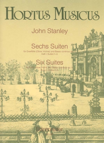 Six Suites, Op.4, Vol. 1: Nos.  1 - 3. : Oboe: (Barenreiter)