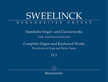 Organ and Keyboard Works Complete, Vol.4/1 (New Edition) (Urtext) Variations on Song and Dance Tunes
