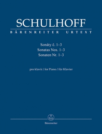 Piano Sonatas Nos.1-3 (Urtext). : Piano: (Barenreiter)