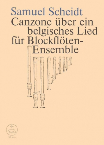 Canzona on a Belgian Song. : Recorder Ensemble: (Barenreiter)