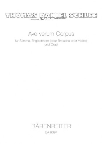 Ave verum Corpus (2010) (L). : Voice: (Barenreiter)