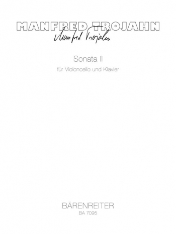 Sonata II for Cello and Piano (1983). : Cello: (Barenreiter)