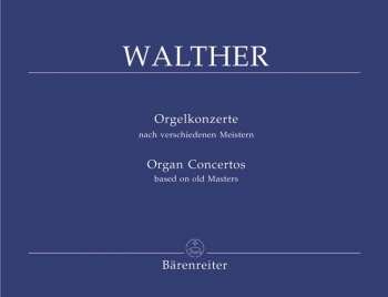 Organ Concertos after Various Masters. : Organ: (Barenreiter)