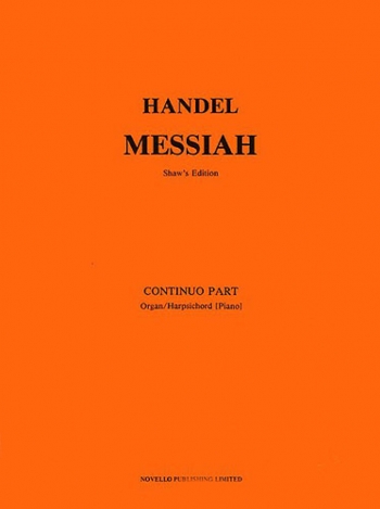 Messiah Full Score (Edited By Watkins Shaw) (Novello)