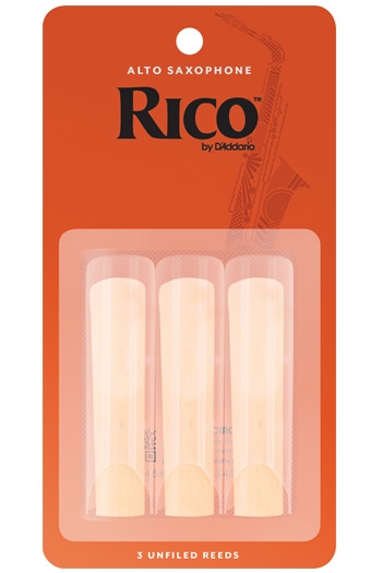 Rico Alto Saxophone Reeds (3 Pack)