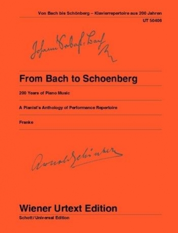 From Bach To Schoenberg: 200 Years Of Piano Music   (Wiener Urtext)