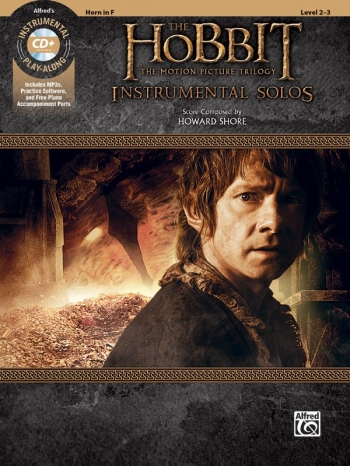 The Hobbit: The Motion Picture Trilogy Instrumental Solos: French Horn: Book & Cd
